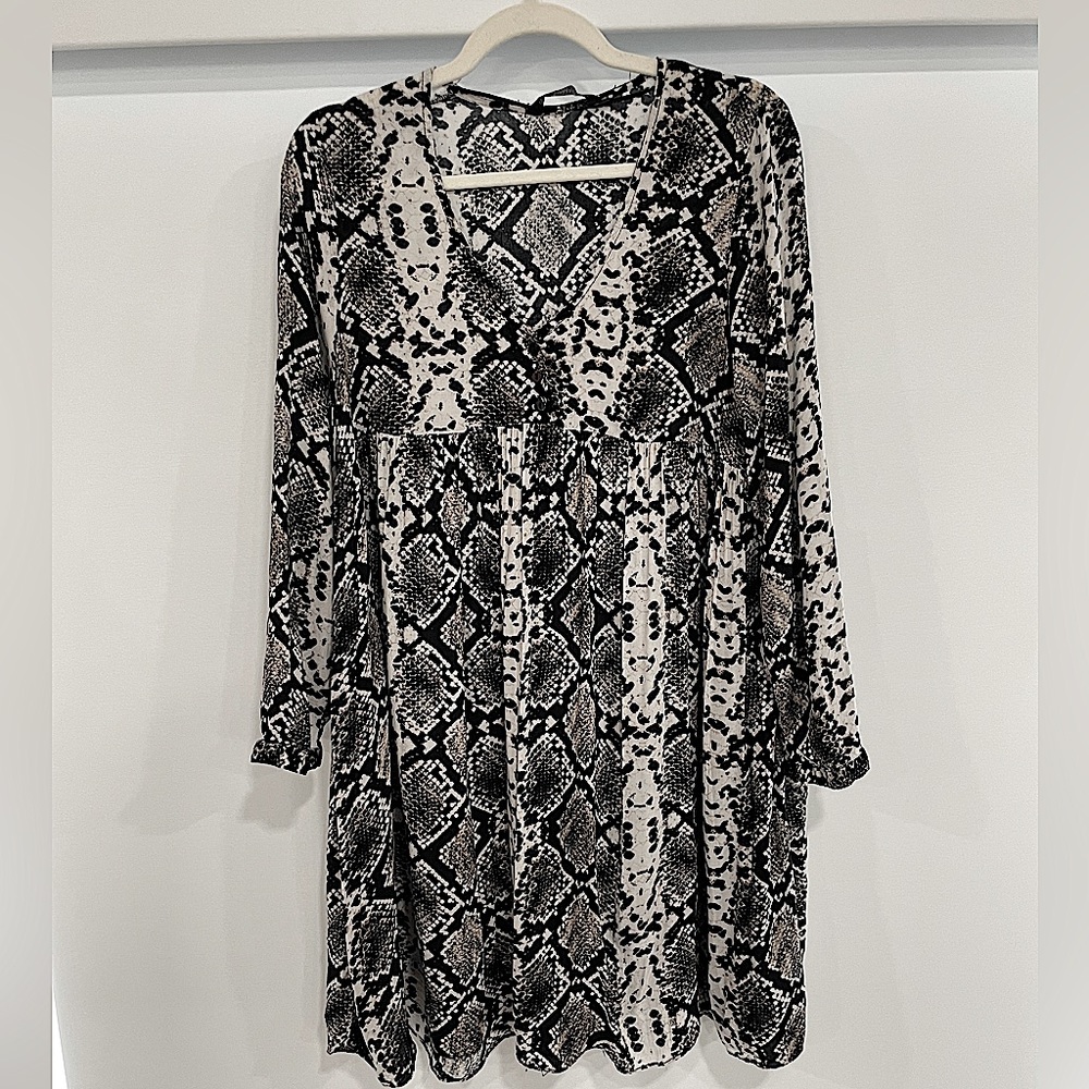 Zara Snake Print Dress